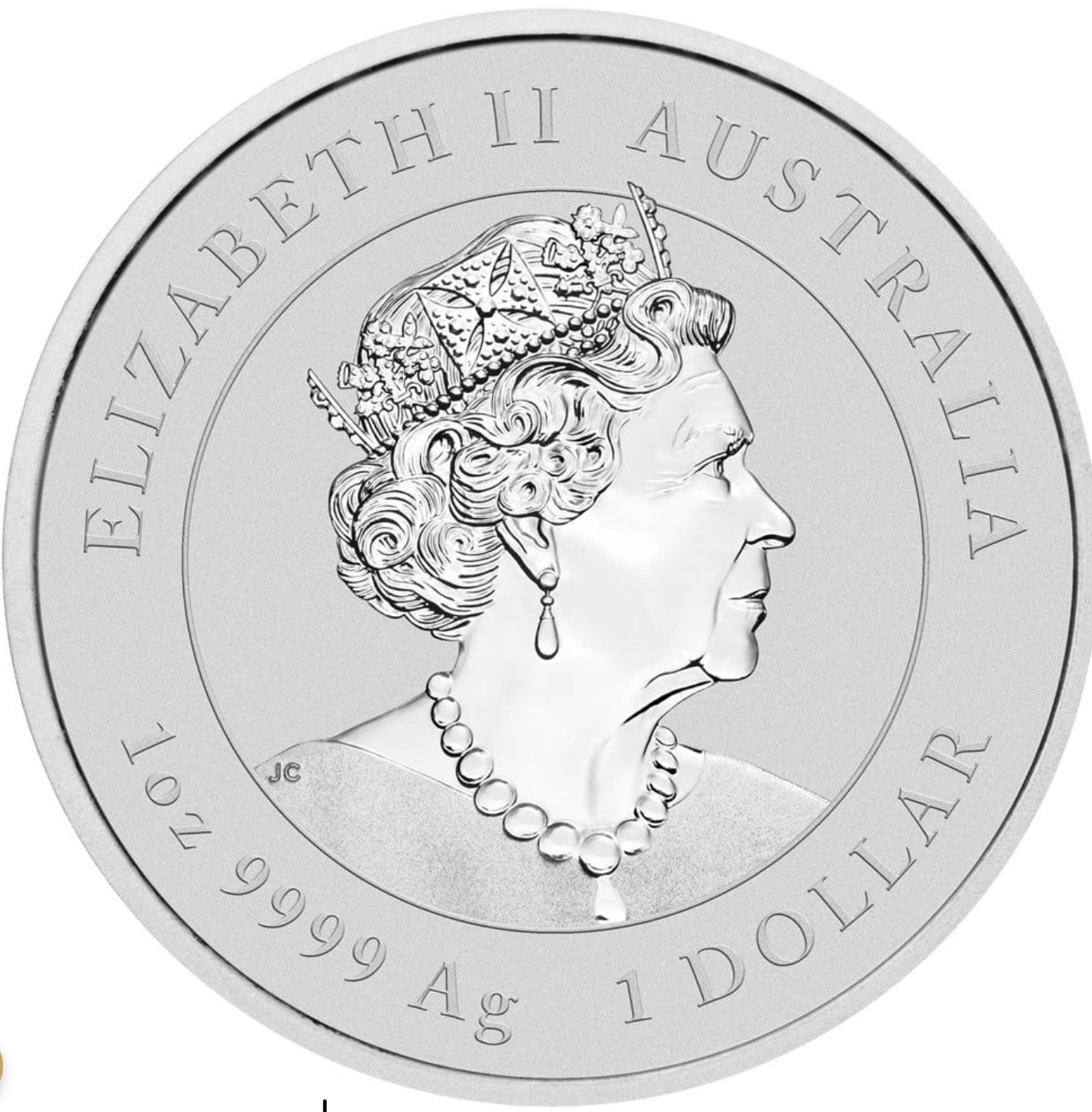 2023 Australian Lunar Series III Year of the Rabbit 1oz Silver Bullion Coin with Dragon Privy