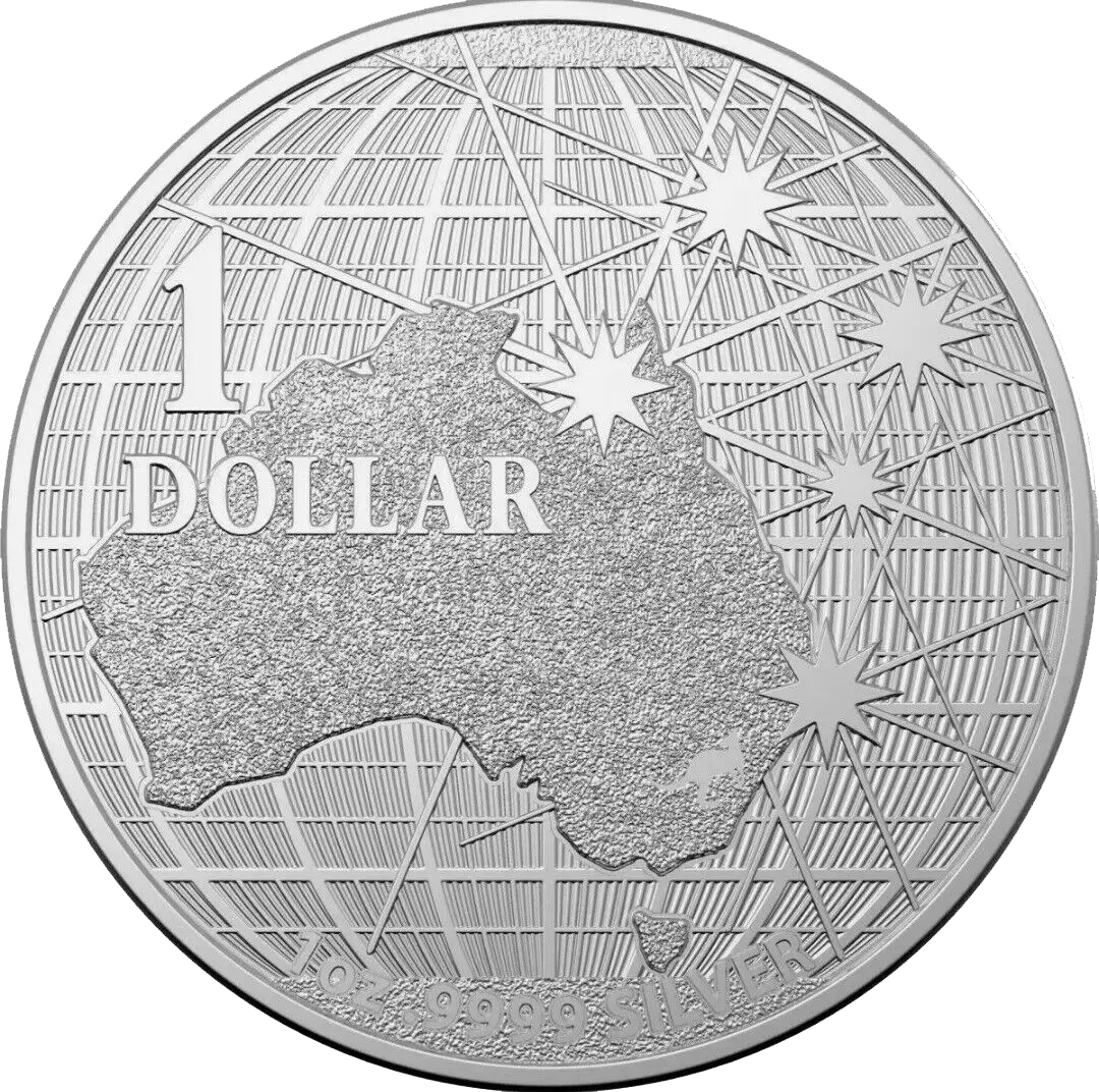 2020 Royal Australian Mint Beneath the Southern Skies 1oz Silver Bullion Coin