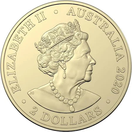 2020 Royal Australian Mint Firefighters $2 Coin Mint Roll