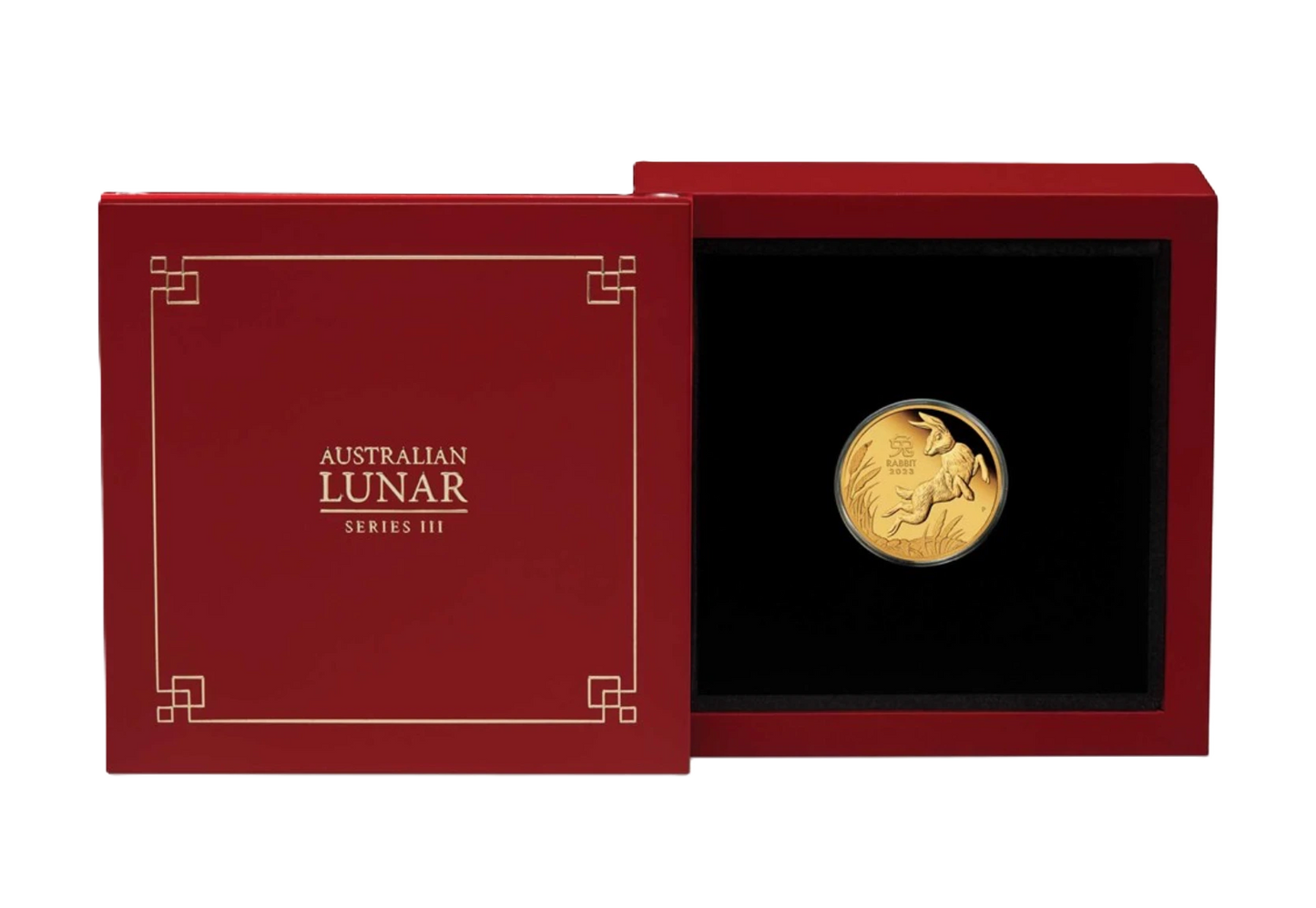 2023 PerthMint Australian Lunar Series III Year of the Rabbit 1/10oz Gold Proof Coin