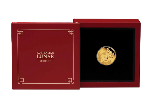 2023 PerthMint Australian Lunar Series III Year of the Rabbit 1/10oz Gold Proof Coin