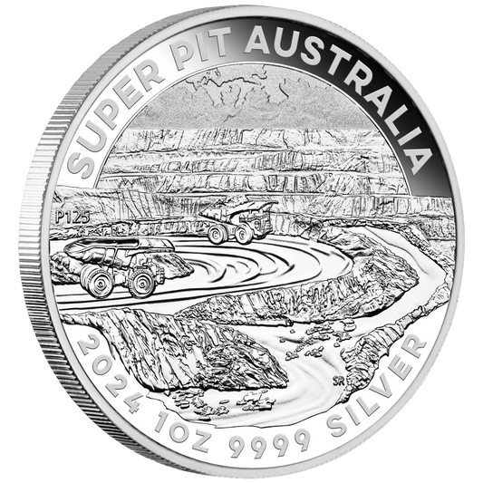 2024 Perth Mint Super Pit 1 oz Silver Bullion Coin