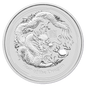 2012 PerthMint Australia Lunar Series II Year of the Dragon 2oz .999 Silver Bullion Coin