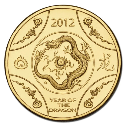 2024-2012 Royal Australian Mint Lunar Year of the Dragon $1 13 carded coin collection