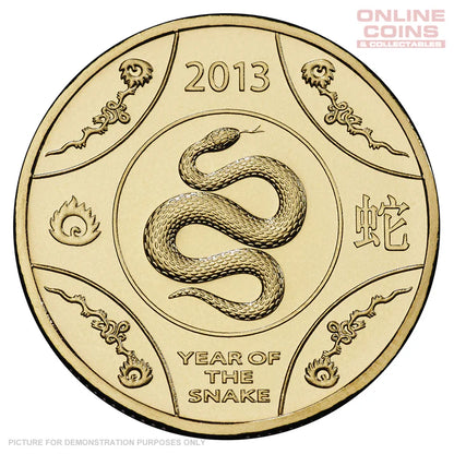 2024-2012 Royal Australian Mint Lunar Year of the Dragon $1 13 carded coin collection