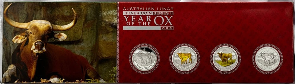 2009 PerthMint Australian Lunar Series II Year of the Ox Typeset Collection