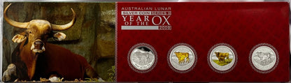 2009 PerthMint Australian Lunar Series II Year of the Ox Typeset Collection