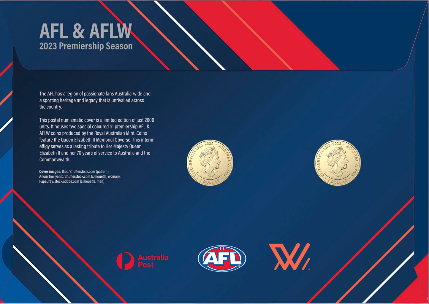 2023 Auspost Impressions - AFL & AFLW Limited-Edition PNC