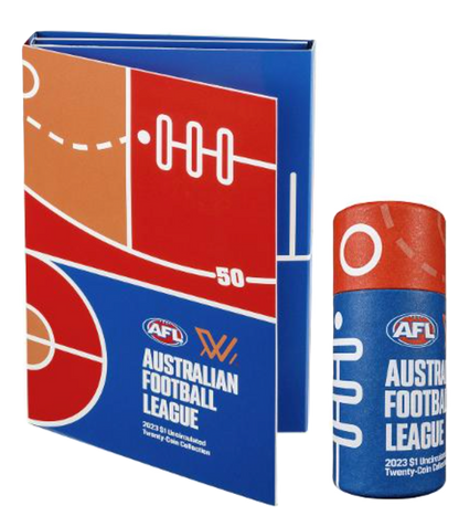 2023 Royal Australian Mint - AFL Coins in Unopened Tube