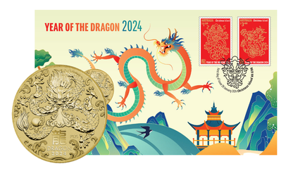 2024 Year of the Dragon Perth Mint PNC